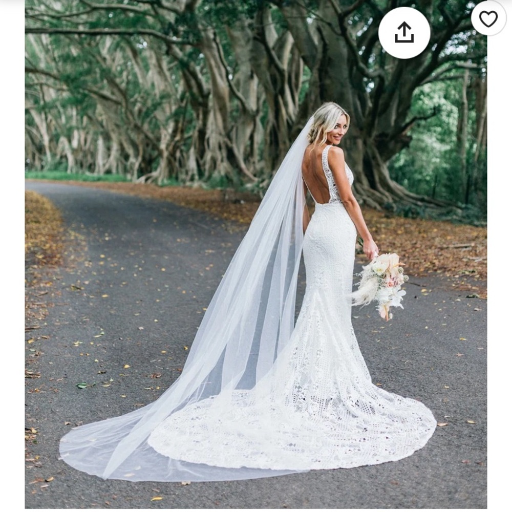 Lord and Grey Bridal veil from Etsy